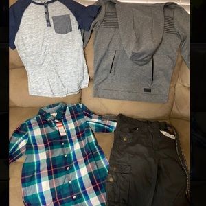 4 pieces of clothing
